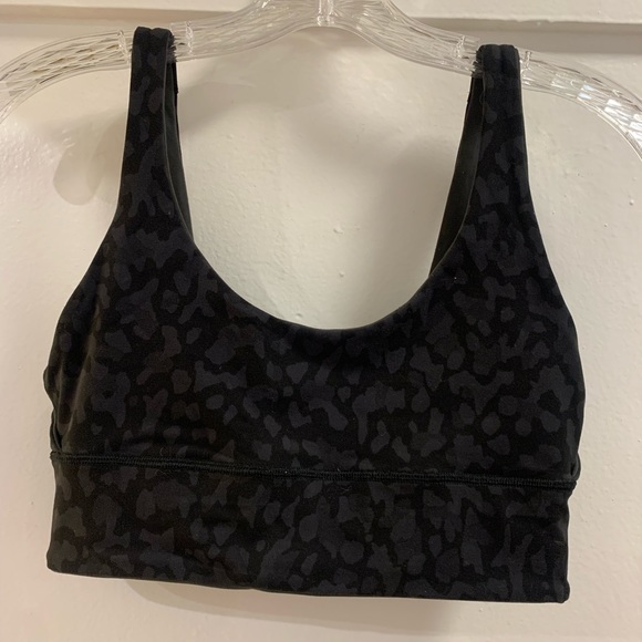 Lululemon Rejuvenate Bra - Graphite Gray / Formation Camo Deep Coal Multi - Picture 4 of 8